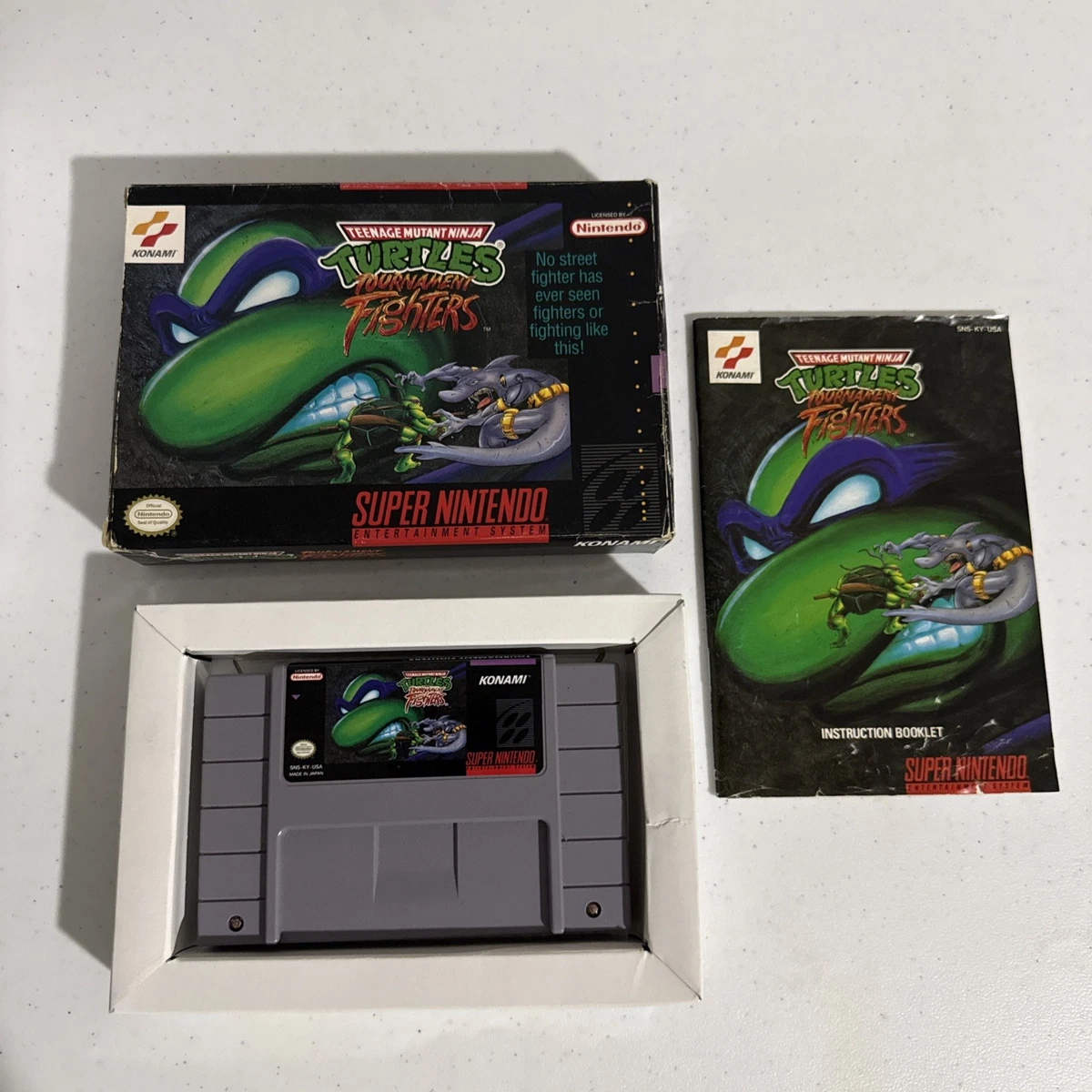 Teenage Mutant Ninja Turtles: Tournament Fighters Konami Video