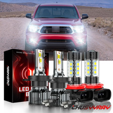For Toyota Tacoma 2012-2015 Combo Led Headlight Hilo Beam Fog Light Bulbs 6000k