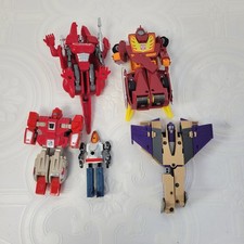 VTG Transformers G1 Blitzwing Takara Bot Dino Squad Robo-Dino Original Takara