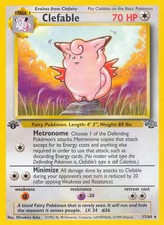 Clefable - 17/64 - Pokemon Jungle 1st Edition Rare Card WOTC MP
