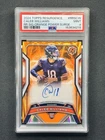 2024 Topps Resurgence Rookie Auto Caleb Williams Orange Power Surge /25 PSA 9 RC