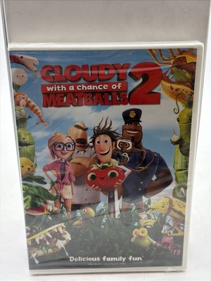 Cloudy with a Chance of Meatballs 2 (DVD, 2013) Brand New Sealed