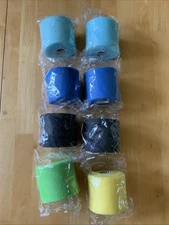 Cannon Sports Pre Wrap 8 Pack 30 Yards Each Roll Athletic Tape Wraps Assorted...