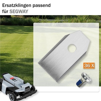 36x Klingen Messer p. f. Segway NAVIMOW  X420E AWD X430E AWD X450E AWD S