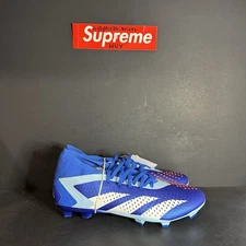 Adidas Predator Accuracy.2 FG Blue White Soccer Cleats GZ0027 Men Size 11.5 New