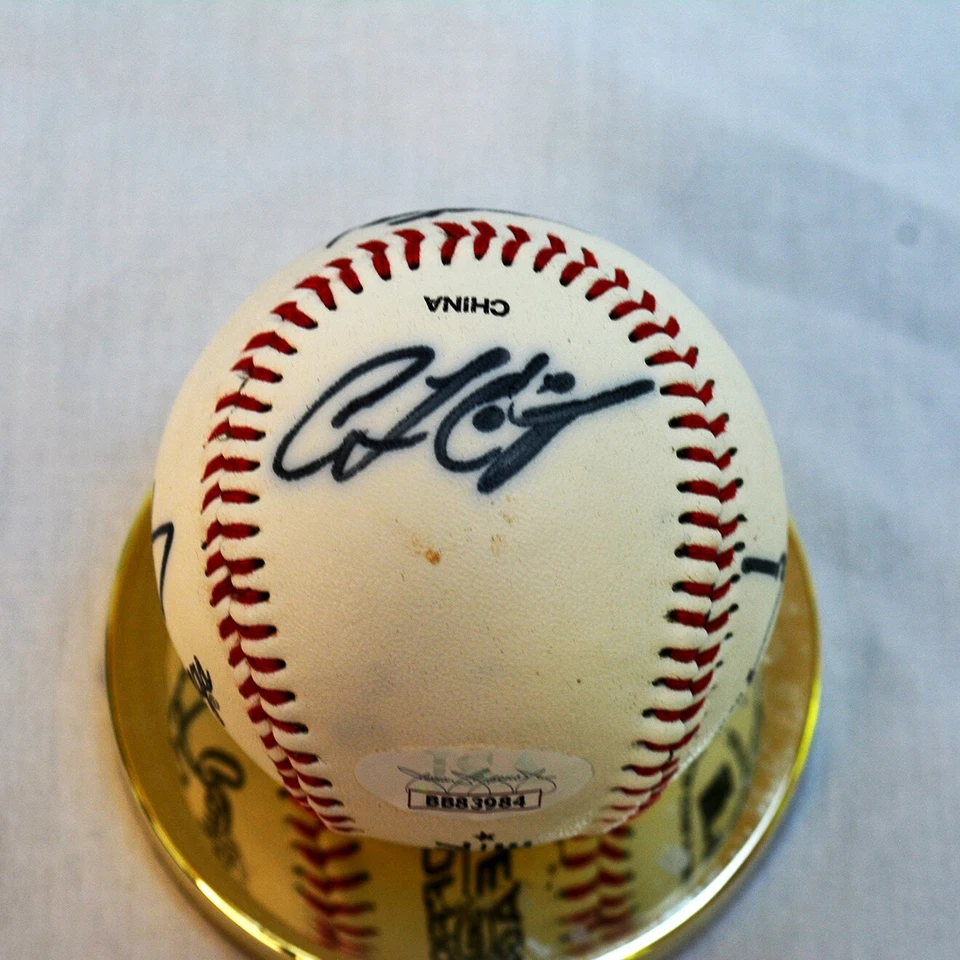 2006 Boston Red Sox Team Signed Baseball 6 players! JSA LOA; Crisp Lester & More - Image 4 of 4
