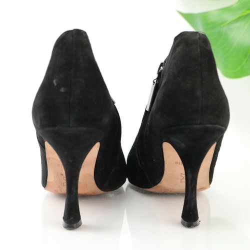 Dolce Vita Womens Boot Size 7 Black Suede High Heel Bootie Elegant Dress Shoe - Picture 6 of 11