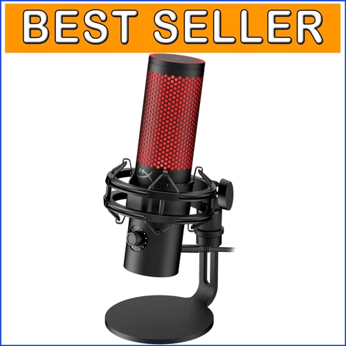 Versatile QuadCast 2 with Four Polar Patterns - Perfect for Podcasting & Gaming