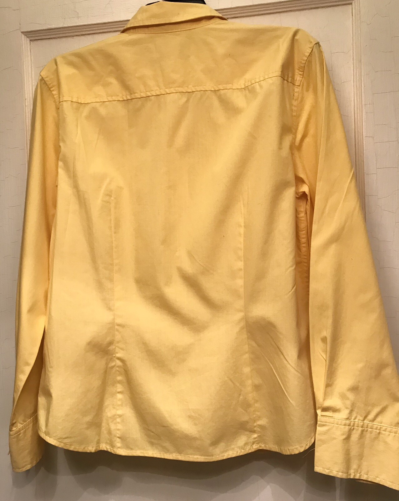 Pendleton Medium Lemon Yellow Button Up Long Slee… - image 7