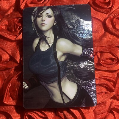 Tifa Lockhart Final Fantasy VII ACG Goddess Art Anime Girl HOLO Card