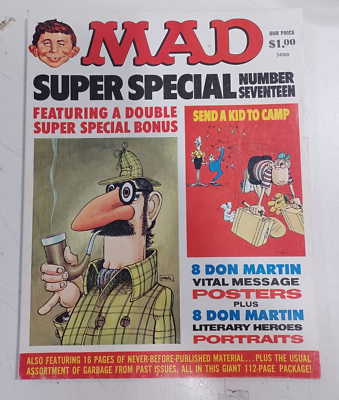 vintage 1975 MAD Magazine Super Special Number Seventeen 34080 | eBay