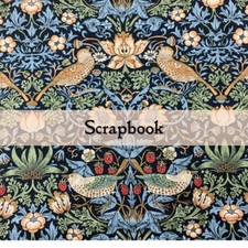 William Morris Strawberry Thief Sammelalbum Erinnerungsbuch Album personalisieren 8x8