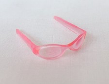 Barbie Doll Glasses / Specs, Pink Oval Shades...