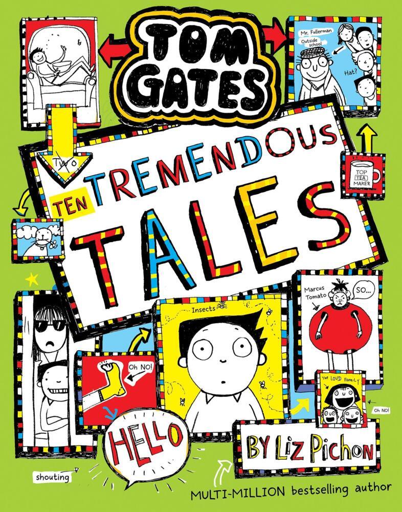 Thumbnail - Tom Gates: Ten Tremendous Tales - Liz Pichon - 9780702302534