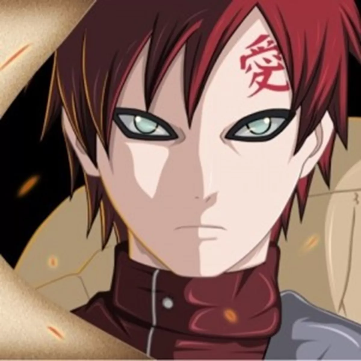 Gaara (colored by me) : r/Naruto