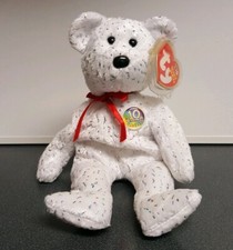 Ty Beanie Baby DECADE - the Bear (White Version)