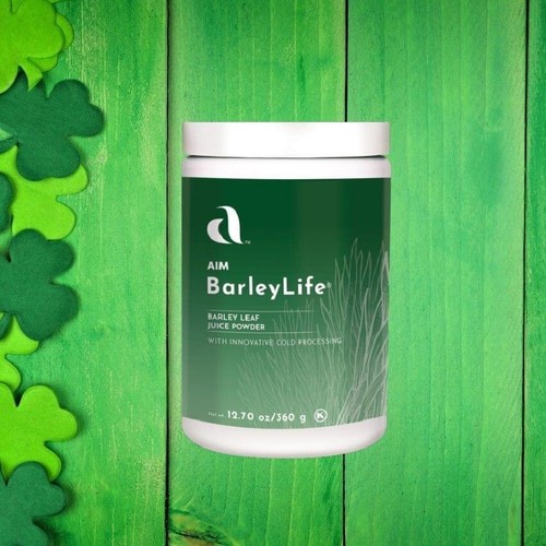 AIM BarleyLife Juice Powder of Young Barley Grass Convenient Capsules Vegan X2 - Picture 9 of 19