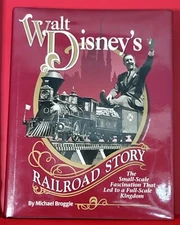D1: Walt Disney's Railroad Story Hard Cover Book - 1997 Pentrex (LN Condition)