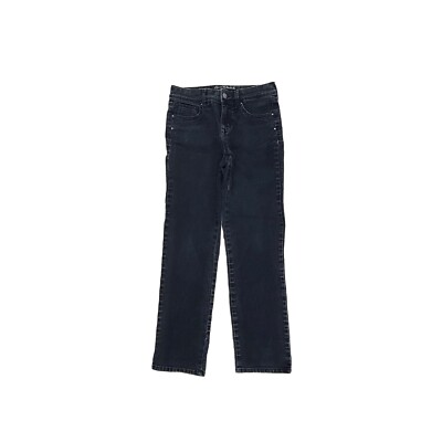 Gloria Vanderbilt Avery Straight Leg Women's size 6P Dark Wash BLue Denim  Jeans | eBay