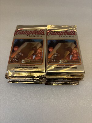 The Campbells Collection Collector Cards 20 Total Sealed