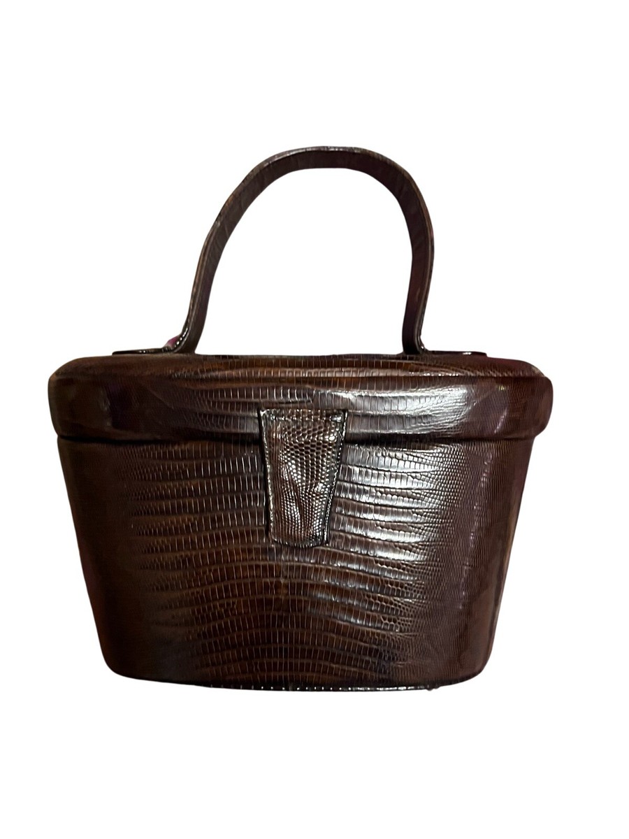 バッグ vintage brown leather design hand bag Vintage Style Brown Leather Handbag Full Grain Leather Purse
