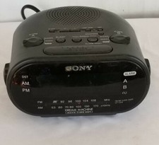 Sony Dream Machine Alarm Clock AM/FM Radio Model ICF-C318