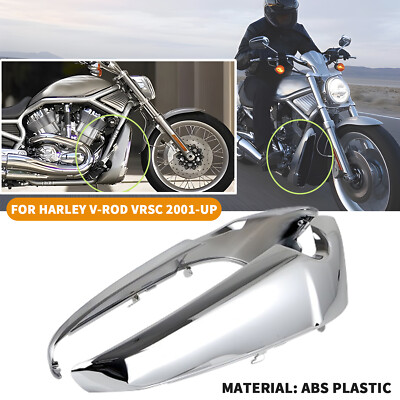 Chrome L & R Radiator Side Cover Shrouds For Harley V-Rod Anniversary VRSCAW