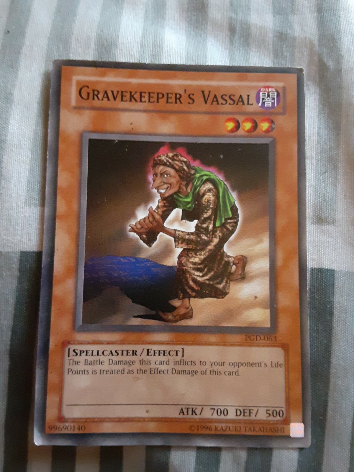 Gravekeeper's Vassal - PGD-063 - Common - 1st Edition PGD - Pharaonic ...