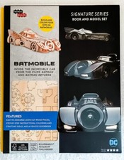 NEW Incredibuilds DC Comics Batman BATMOBILE Deluxe Model