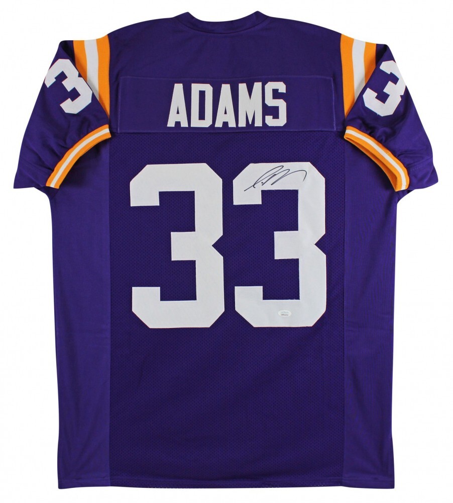Jamal Adams Autographed Signed LSU Tigers Jersey (JSA COA) #6 Overall Draft Pk 2017 Ny. Jets 