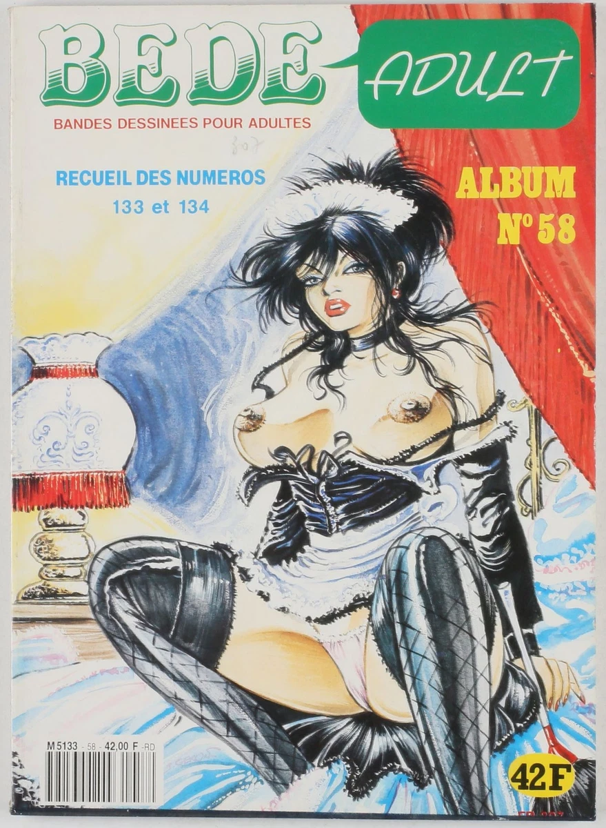 BD adultes Bédé Adult N°58, Recueil de 2 numéros : n°133 et n°134  International