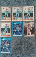 Jim Eisenreich Baseball Card Mixed Lot of approx 95 cards