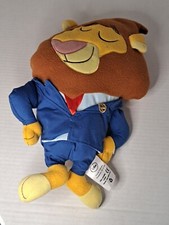 Disney's Zootopia MAYOR LEODORE LIONHEART Plush Stuffed Lion Doll Toy 14"