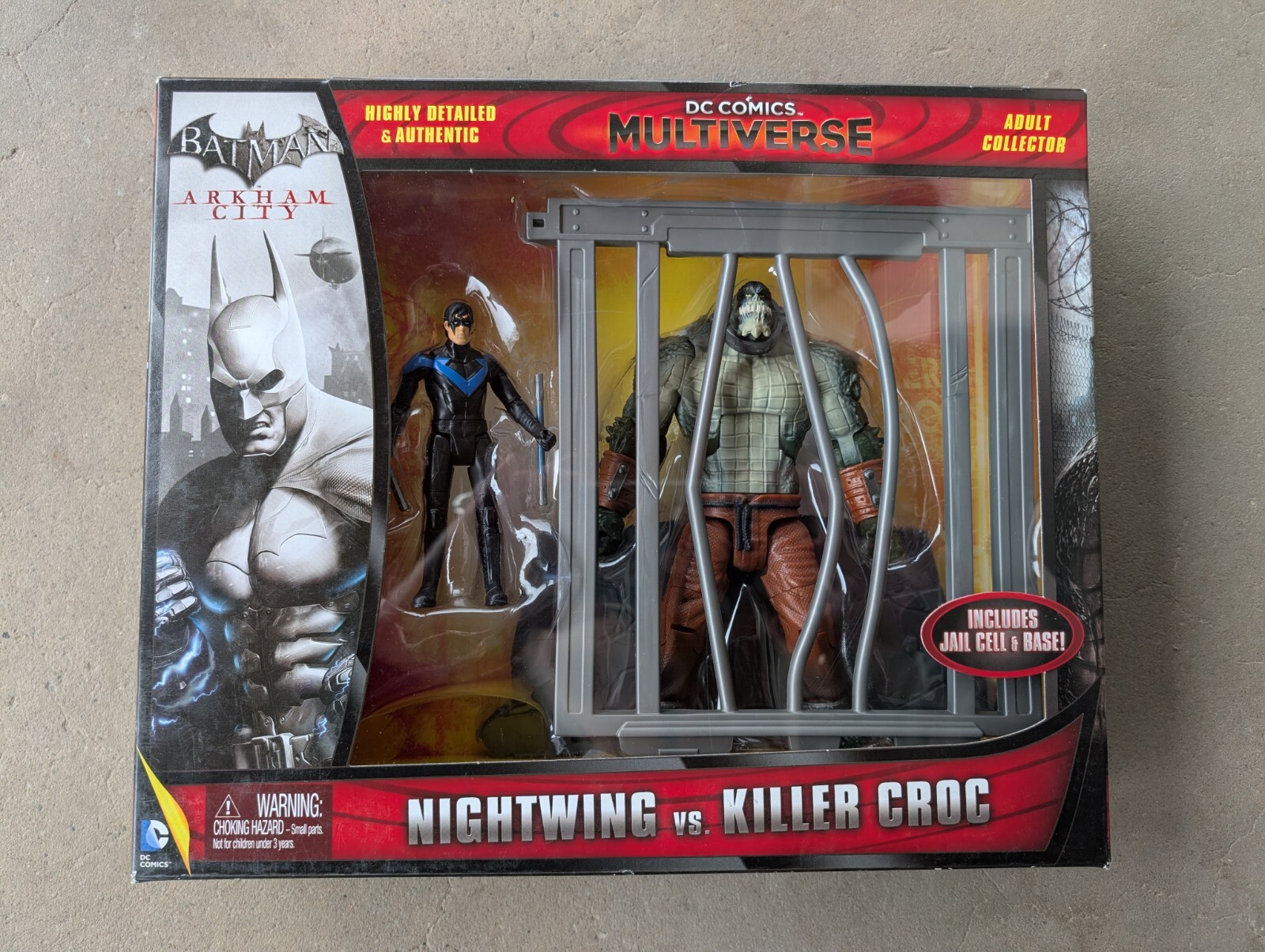 DC Comics Multiverse 4 inch Arkham City Nightwing and Killer