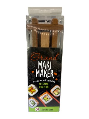 DIY Sushi Making Kit Sushi Kit Chef Japanese Sushi Roller Kitchen Tools Wooden