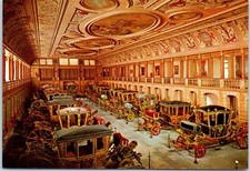 The Great Hall Room of the Coaches Museum, Lisbon, Portugal Postcard