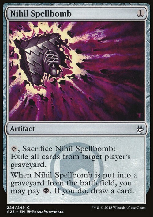 Nihil Spellbomb ~ Masters 25 [Excelente] [ Magic Magic Magic The Gathering]
