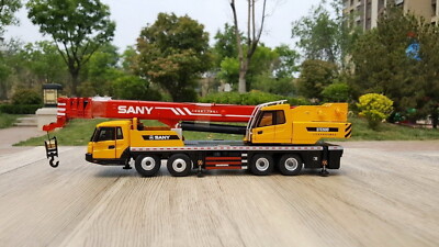 1/43  SANY STC500 Automobile Crane Engineering Mechanical Truck Alloy Model