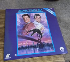 Star Trek IV The Voyage Home Double Laserdisc Paramount 1986 Shatner, Nimoy