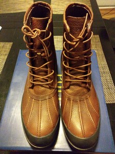ralph lauren duck boots mens