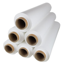 6 x Stretchfolie 50cm 2,5kg 23my wei&szlig;