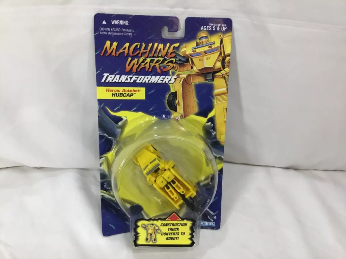 Kenner transformers machine wars heroic autobot hubcap