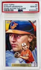 2023 Topps Game Within The Game Gunnar Henderson RC #2 Paul Jennis PSA 10 💎