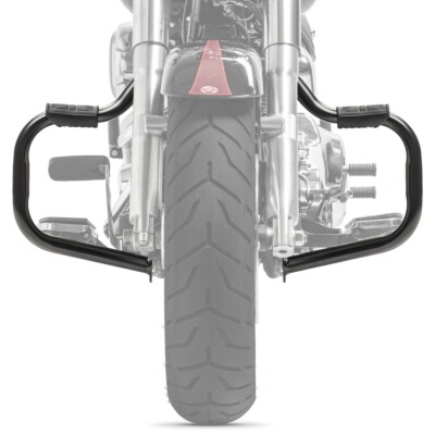 Sturzbügel für Harley Davidson Softail 2000-2017 Craftride Mustache schwarz