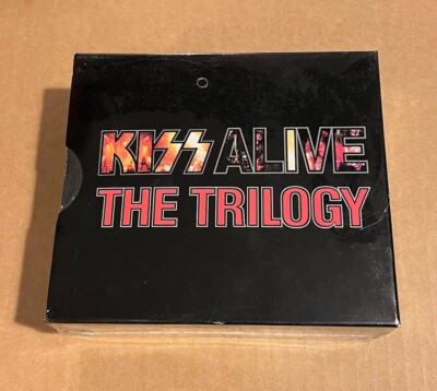 Kiss - Alive Trilogy RARE promotional 5 CD box set in slipcase
