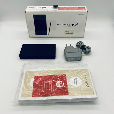 Nintendo DSi Konsole schwarz OVP Handheld Spielkonsole PAL CiB Zustand: Sehr gut