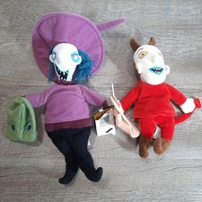 Shock  Lock Nightmare Before Christmas Figures w Masks Plush 10"  14"