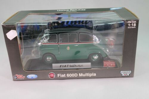 La Mini Miniera 1:18 - Model car - Fiat 600D Multipla - Aral | Barnebys