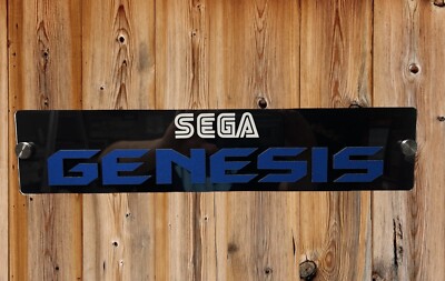 SEGA GENESIS Arcade Sign 18 X4  Stand-off (Show It Off)