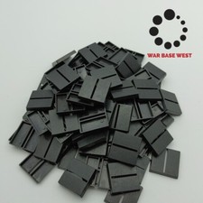 Lot Of 100 25mm Square Slot Bases Used For Warhammer Fantasy Saurus Orc Chaos